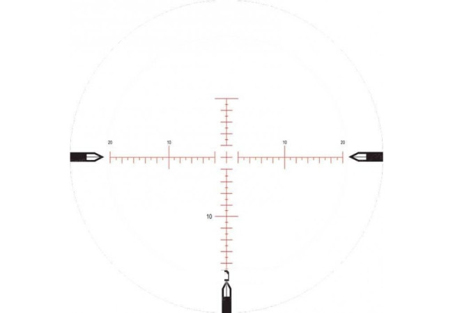 Оптичний приціл Nightforce NXS 5.5-22x50 F2 ZeroS 0.250 MOA сетка MOAR с подсветкой