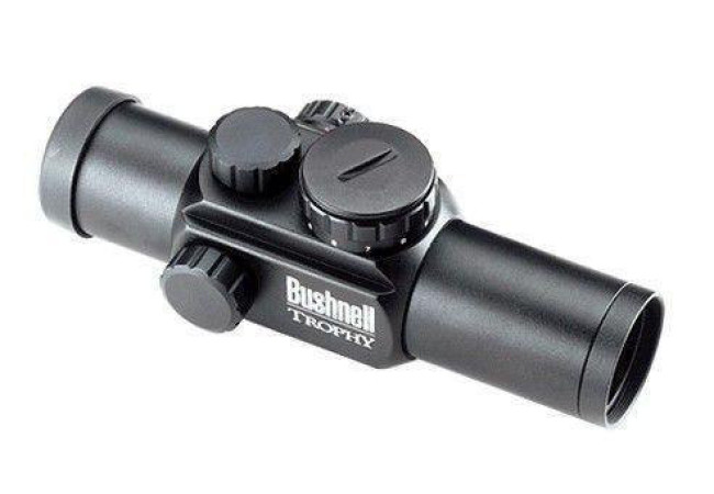 Оптичний приціл Bushnell Trophy M 1х28 #730135 красная/зеленая прицельная метка 