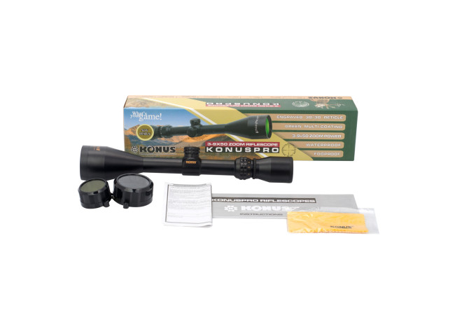 Оптичний приціл Konus KonusPro 3-9x50 30/30