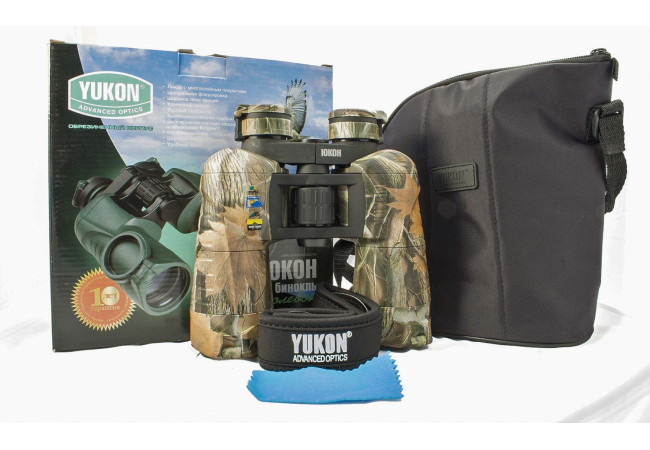 Бінокль YUKON 12x50 WA Woodworth