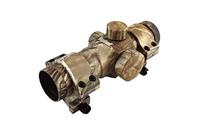 Коліматорний приціл BUSHNELL 1X28 TROPHY RED DOTS 6 MOA CAMO 