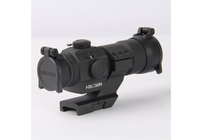 Коліматорний приціл Holosun Tube HS406A 2 MOA на Weaver 