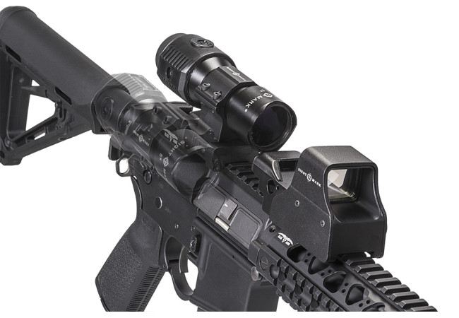 Збільшувач Sightmark 5x Tactical Magnifier швидкознімний сумісний з EOTech та Aimpoint (SM19038)