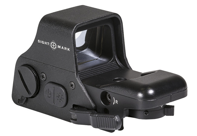 Коліматорний приціл Sightmark Ultra Shot Plus быстросъемный 4 типа MOA (SM26008)