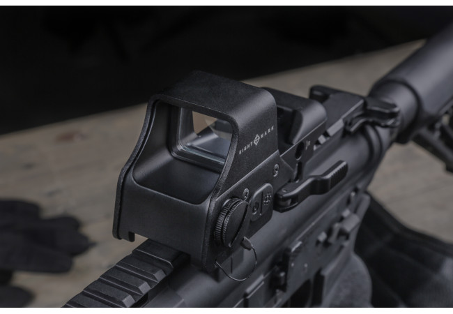 Коліматорний приціл Sightmark Ultra Shot Plus быстросъемный 4 типа MOA (SM26008)