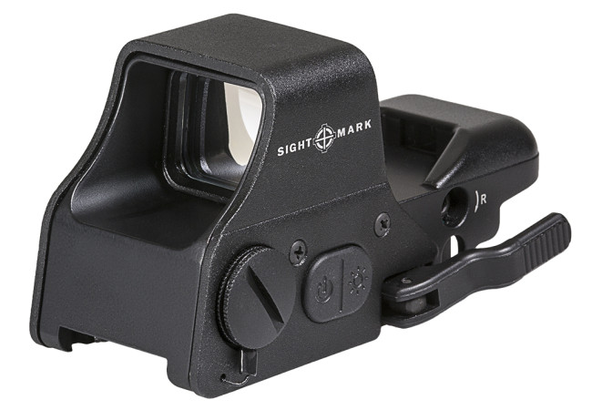 Коліматорний приціл Sightmark Ultra Shot Plus быстросъемный 4 типа MOA (SM26008)
