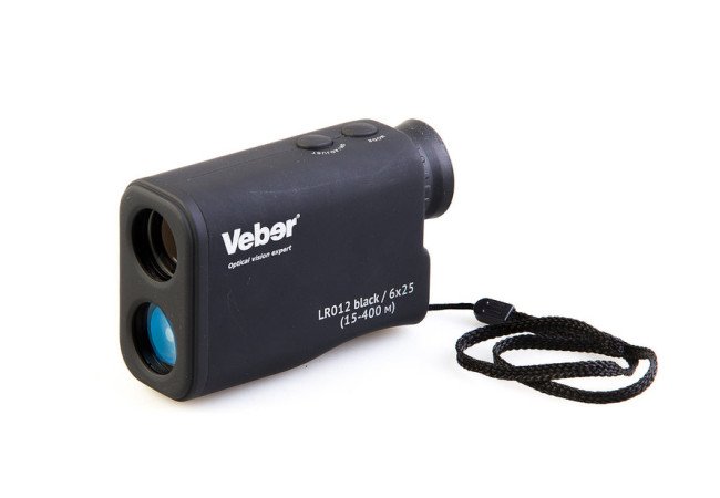 Лазерный дальномер Veber LR012/6*25 black (15-400м)