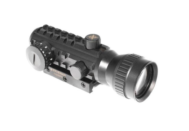 Коліматорний приціл Sturman  1-2X30 RD