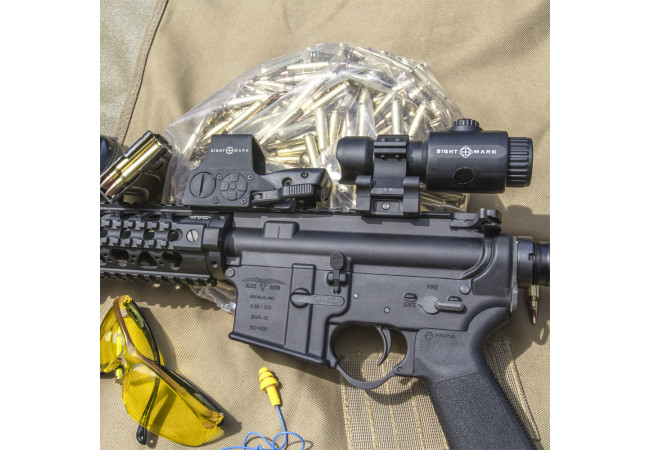 Коліматорний приціл Sightmark Ultra Shot Reflex Sight быстросъемный 4 типа MOA (SM14000)