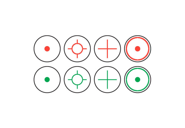 Коліматорний приціл Konusight Red/Green Dot
