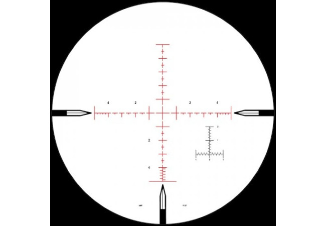 Оптичний приціл Nightforce ATACR 5-25x56 F2 ZeroS 0.1Mil сетка Mil-R с подсветкой