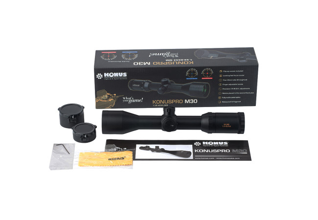 Оптичний приціл Konus KonusPro M-30 1.5-6x44 30/30 IR