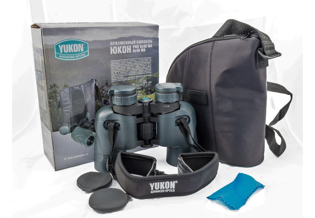 Бінокль YUKON 8x40 WA