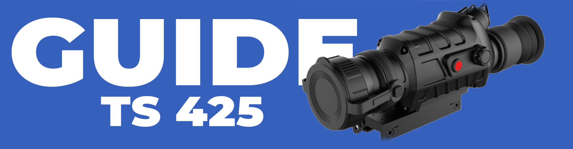 Guide TS425 тепловізійний приціл з піднебесної