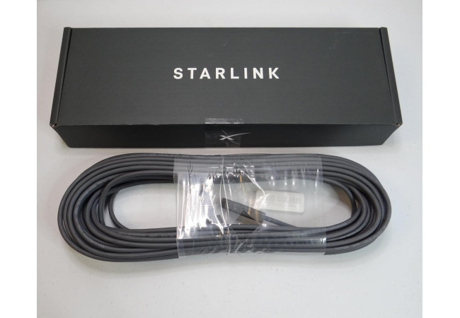 Оптоволоконний кабель Starlink Rectangular Satellite V2 75Ft
