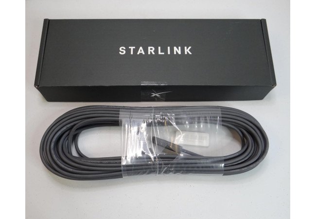 Оптоволоконний кабель Starlink Rectangular Satellite V2 150Ft