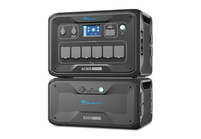 Зарядна станція BLUETTI AC300 + battery module B300